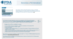 Desktop Screenshot of pda20.pdainternational.net