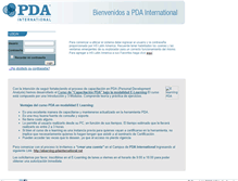 Tablet Screenshot of pda20.pdainternational.net