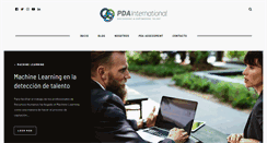 Desktop Screenshot of blog.pdainternational.net