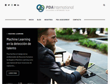 Tablet Screenshot of blog.pdainternational.net